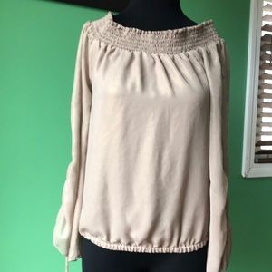 🤎🤎NWT Arden B Sheer Ruched Top🤎🤎